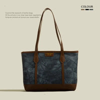 Bolso tipo tote de rombos acolchados - image 2
