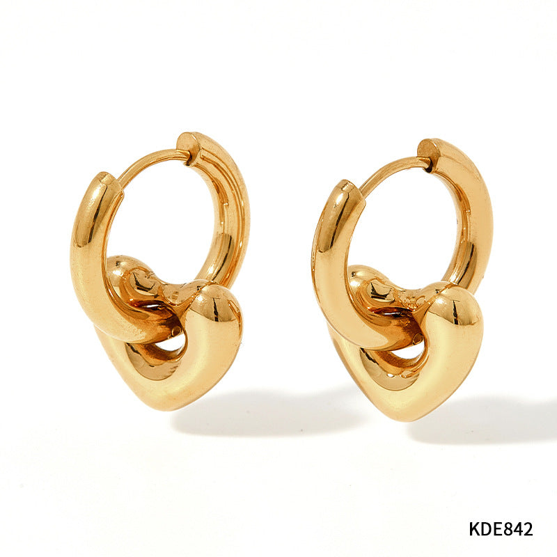 Star, Moon & Heart Huggie Earrings