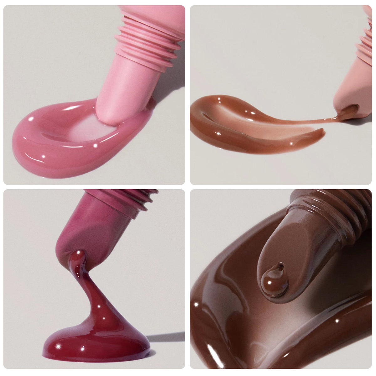Glossy Lip Glaze Waterproof Long Lasting Lip Gloss Glossy Mirror Tea Red Liquid Lipstick Doodle Lip Korean - image 4