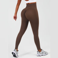 Women's High Waisted Tummy Control Full Length Yoga Leggings - image 3