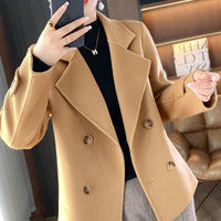 Women's Loose Fit Wool Blazer - image 4