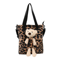 Bear Tote Bag-Coffee 2130 - image 1