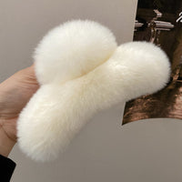 Pinza para el cabello grande de peluche - image 10