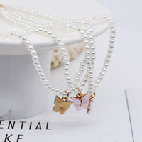 Gargantilla de Mariposa Perla - image 3