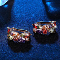 Crystal Zircon Ear Cuff Earrings - image 7