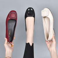 Women's Soft Leather Non-Slip Loafers - image 1