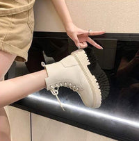 Women's Platform Ankle Boots - image 5