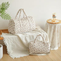 Quilted Floral Organizer Pouch - image 2