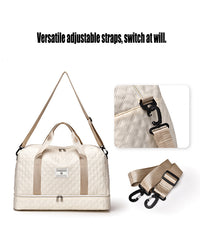Bolso de gimnasio y viaje multifuncional con bolsillo seco y húmedo - image 5