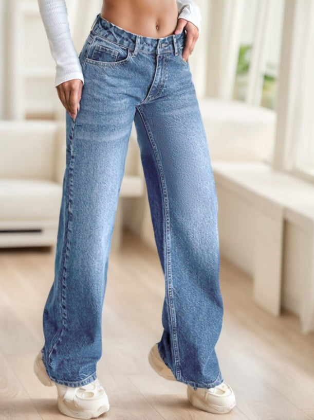 Casu Glow Casual Straight Leg Jeans - image 2