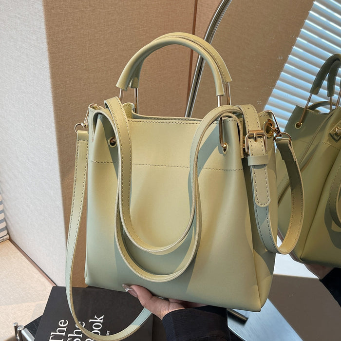Minimal Bucket Crossbody Bag