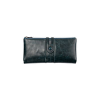 RFID Blocking Retro Zip Long Wallet - image 3