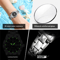 Women's Waterproof Luminous Dual Calendar Watch - image 4
