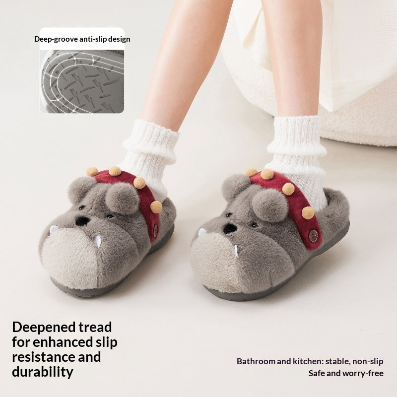 Fuzzy Plush House Slippers