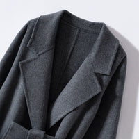 Women's Double-Faced Wool Coat - image 4