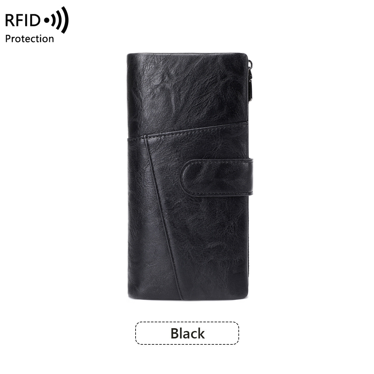 RFID Blocking Zip Around Long Wallet - image 7