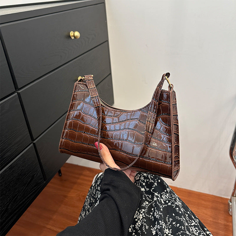 Underarm Tote with Crossbody Strap - image 11