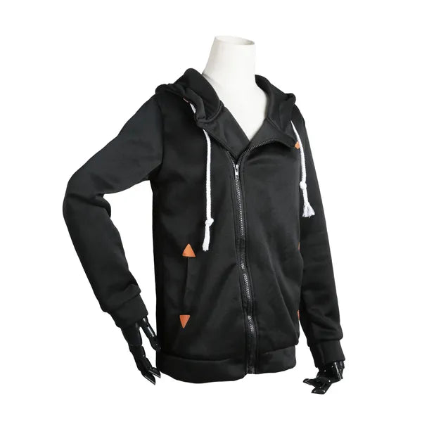 Sudadera con capucha y cremallera completa con interior afelpado - image 5