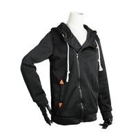 Sudadera con capucha y cremallera completa con interior afelpado - image 5