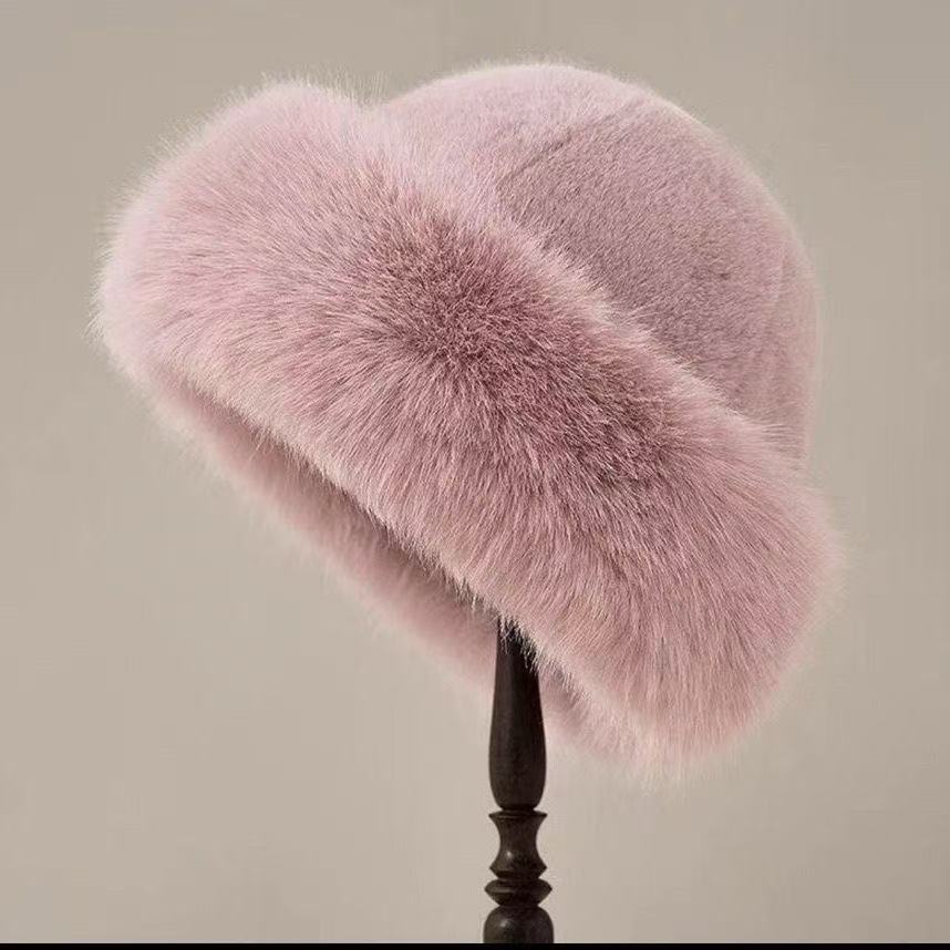 Women's Faux Fur Winter Hat - image 7