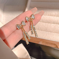 Pendientes de mariposa de cristal - image 2