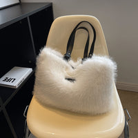 Floral Plush Shoulder Bag - image 4