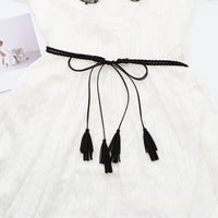 Women's Thin Braided Knot Belt - image 1