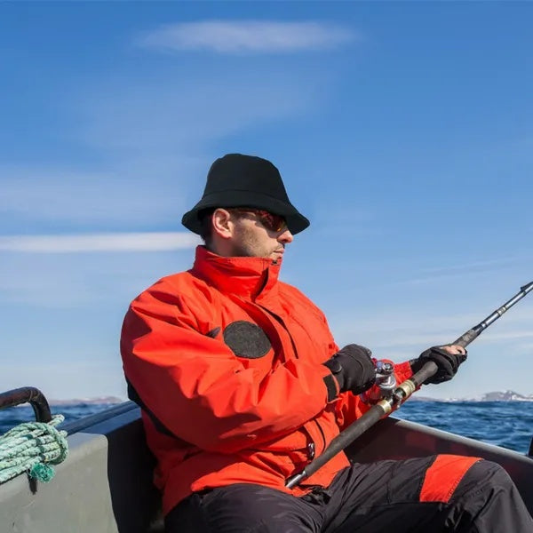 Fishman Hat Protective Face Shield Removable Sun Bucket Cap - image 4