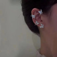 Butterfly Ear Cuff & Hook Earrings - image 9