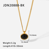 Gold Stainless Steel Chain Necklace - image 3