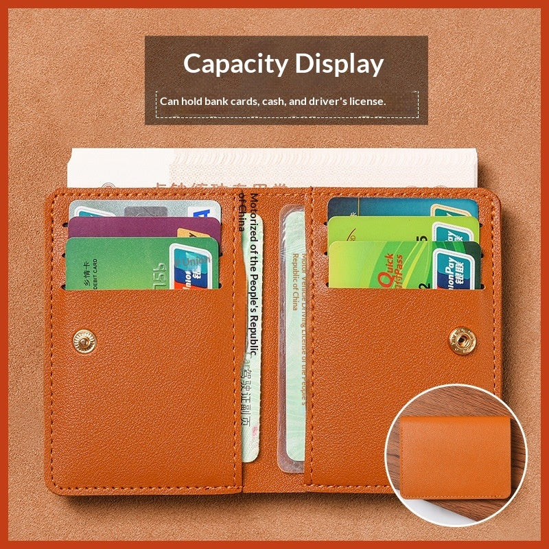 Slim Foldable Wallet and ID Holder