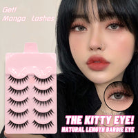 5 Pairs Natural Wispy Manga False Lashes - image 2