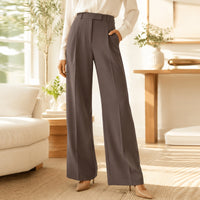 Women's Wide Leg Business Casual Trousers - image 12