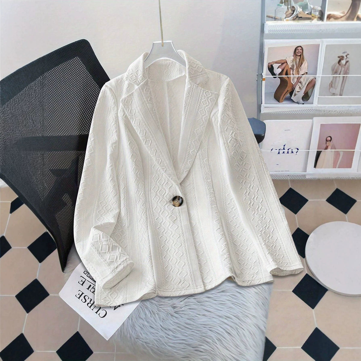Women's Classic Suit Jacket - image 2