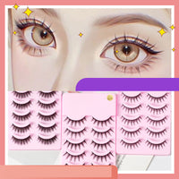 5 Pairs Natural Wispy Manga False Lashes - image 5