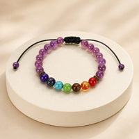 Purple Stone-Look Bead Bracelet - image 5
