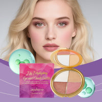 zephoco Highlighter Eyeshadow and Blush Palette, 8.8 g - image 5