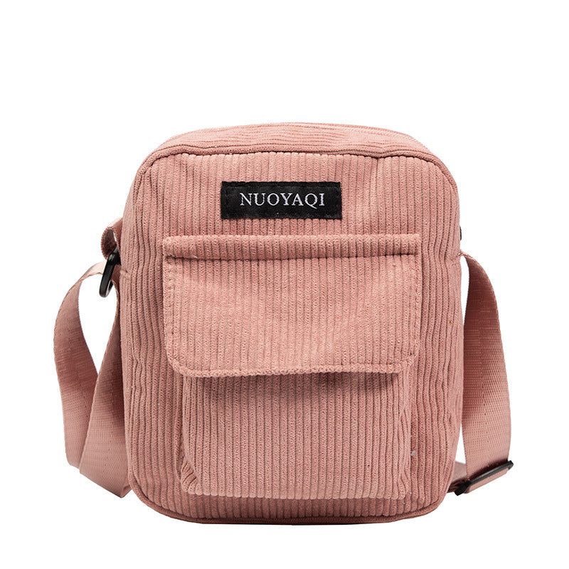 Corduroy Canvas Crossbody Bag - image 5