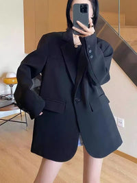 Women's Loose Casual Shirt Jacket - image 2