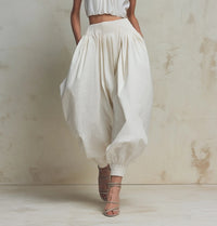 Women's High Waist Elastic Bloomer Shorts - image 7