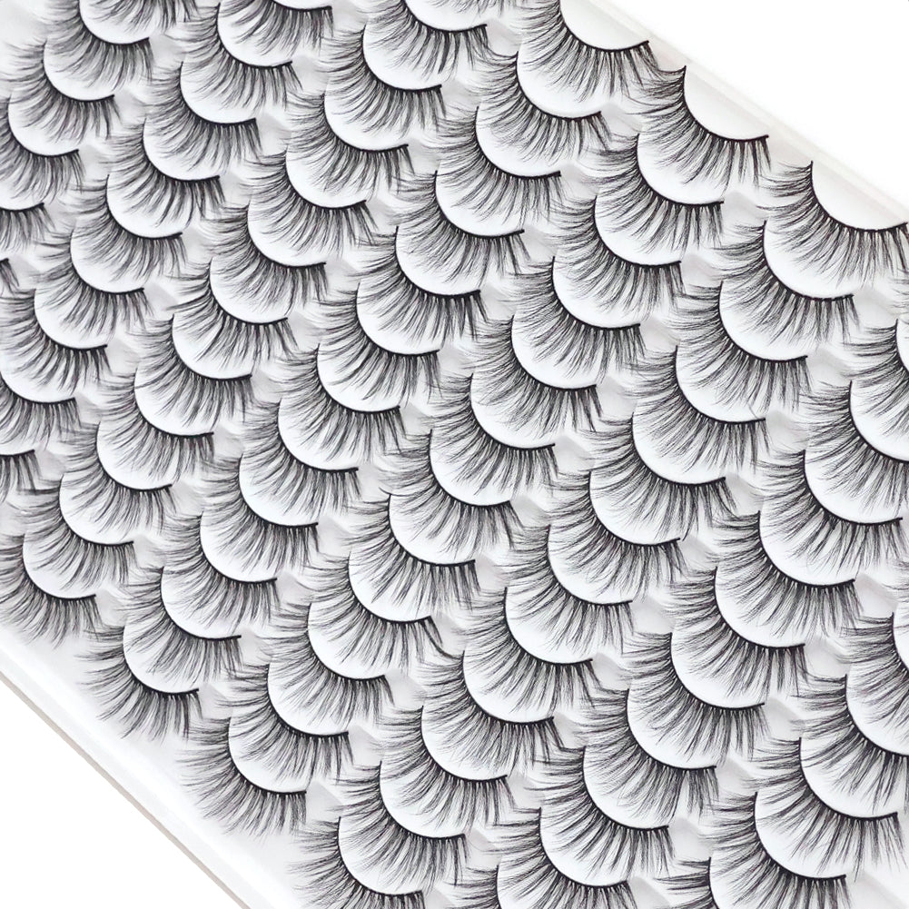 3D Faux Mink False Eyelashes - Style 02 - image 7