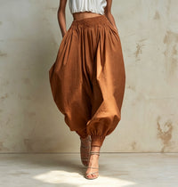 Women's High Waist Elastic Bloomer Shorts - image 8