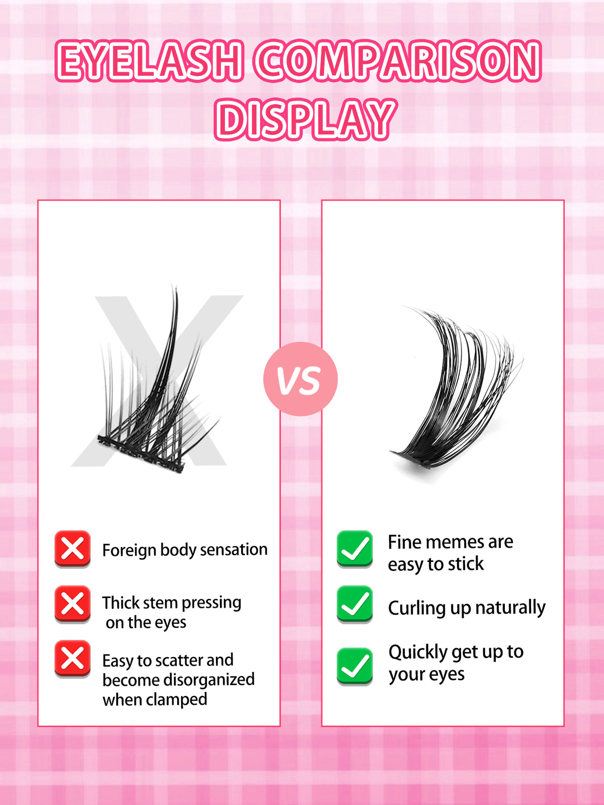 3D False Eyelashes, Multi-layered, Realistic, Soft And Comfortable, Natural Nude Makeup - image 7