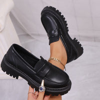 Women's Thick Sole Casual Leather Shoes - image 4