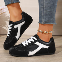 Women's Retro Lace-Up Sneakers - image 4