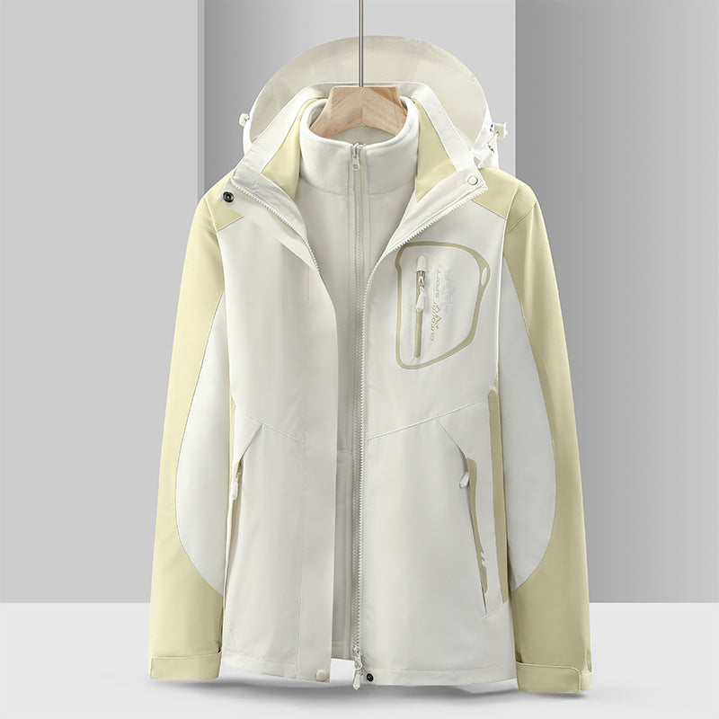 Women's 3-in-1 Waterproof Hooded Hiking Jacket - image 4