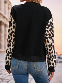 Floral Print Zip Up Jacket - image 5