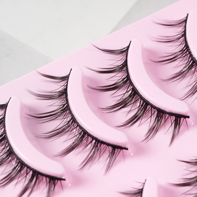 5 Pairs Natural Wispy Manga False Lashes - image 7
