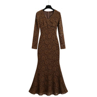 French Style Retro Lace Dress - image 5