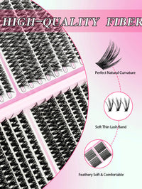 3D False Eyelashes, Multi-layered, Realistic, Soft And Comfortable, Natural Nude Makeup - image 5